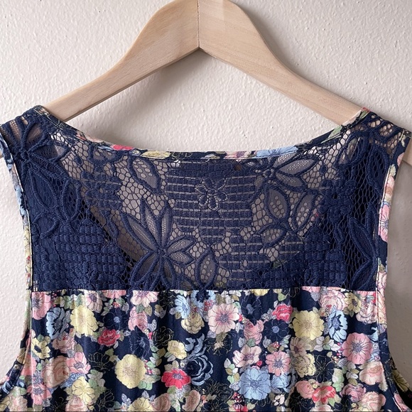 LC Lauren Conrad Fit & Flare Floral Lace Dress - Picture 10 of 13